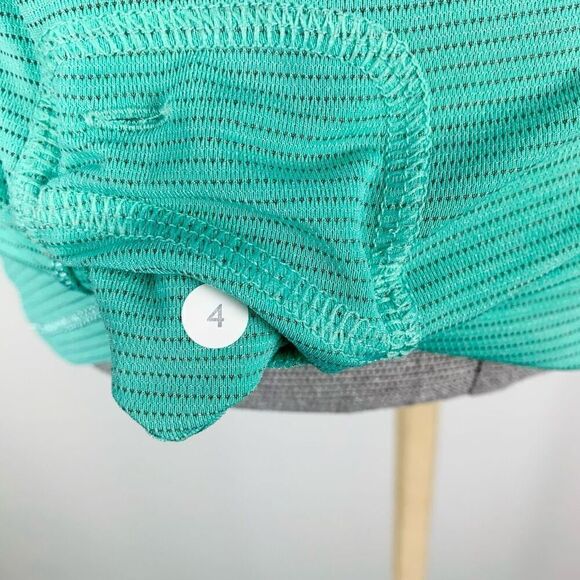 Lululemon Ruffle Detail Tank Turquoise - Picture 8 of 8
